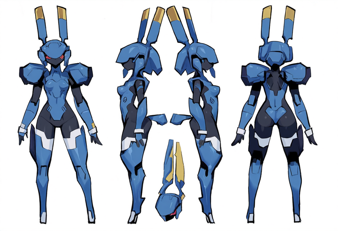 Base Form Character BT x DF: Franxx Base Form Reference Sheet 5 by StevenGK2 on DeviantArt