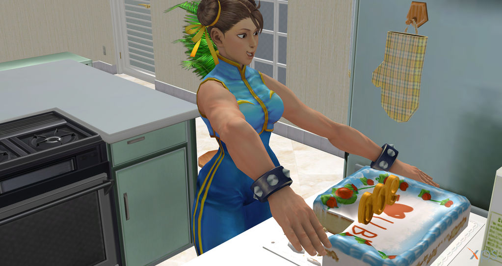 Chun Li Mod Cake Chun li Makes A Cake by hendriw on DeviantArt