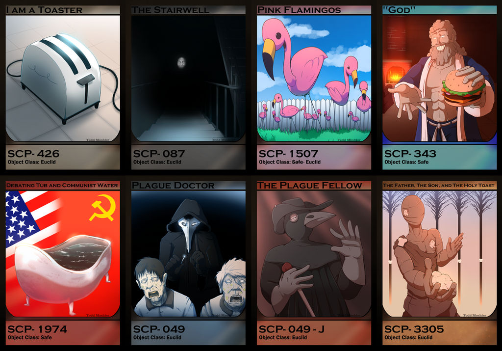 Scpd Class Card Collection SCP Cards 1 by Burdrehnar on DeviantArt