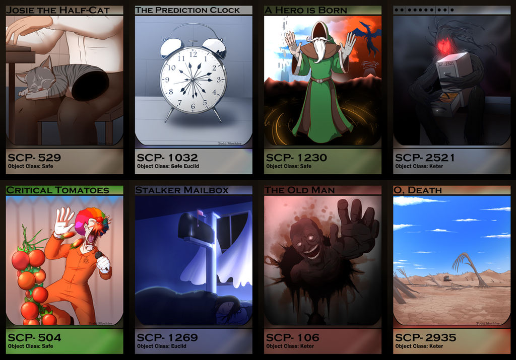 Scpd Class Card Collection SCP Cards 2 by Burdrehnar on DeviantArt