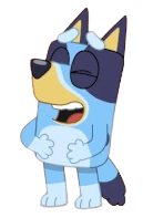 Bluey Laughing by eackid2007 on DeviantArt