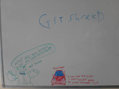 Shrek + Renault Twingo (WHITEBOARD DRAWING)