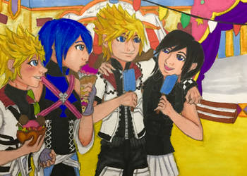 KH: Ice Cream Double Date