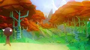 Low Poly Autumn Forest (Better edit)