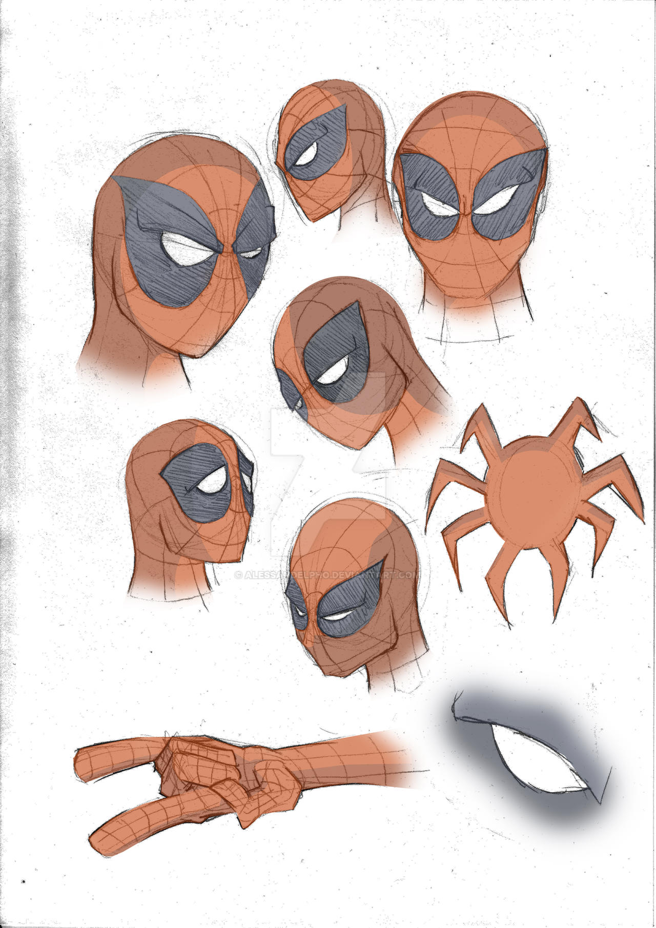 spidy faces