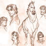 Tangled sketches