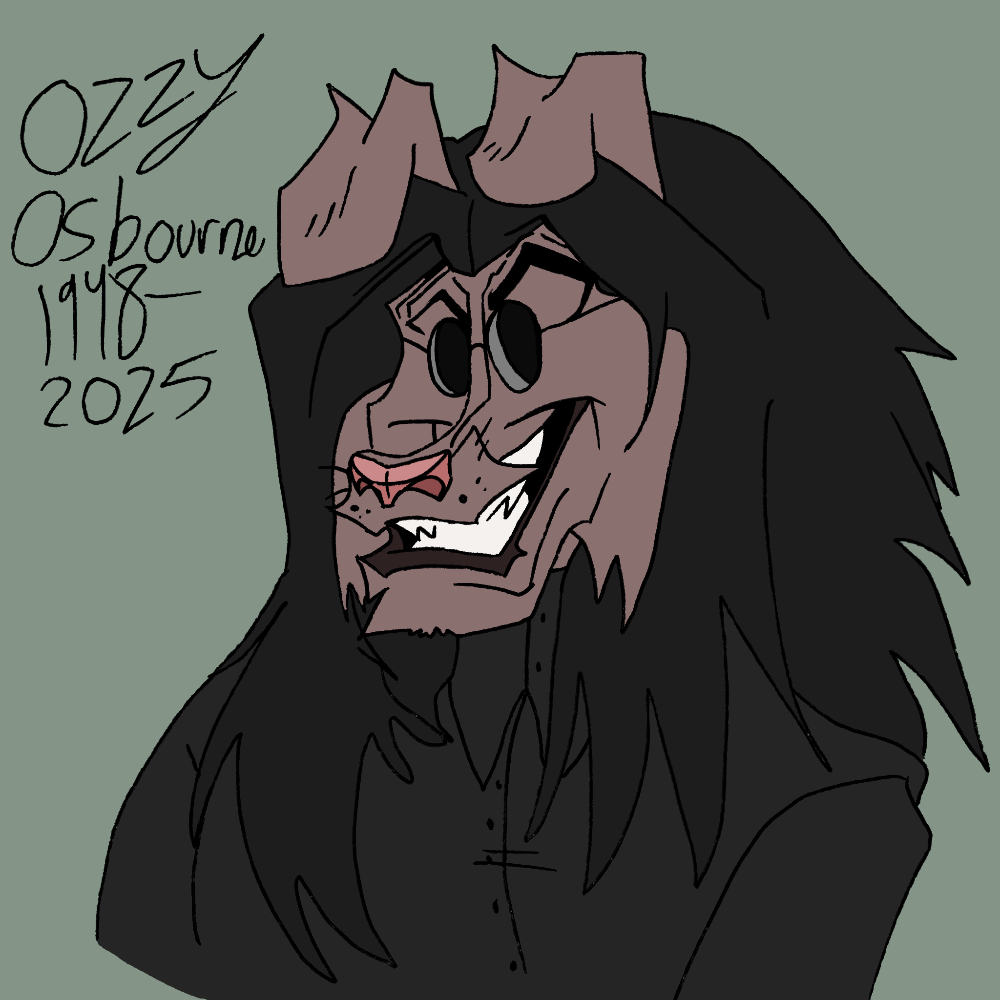 RIP Ozzy Osbourne the prince of darkness