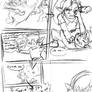 Ocarina of Time Manga Page 17 (sketch)