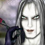 Sephiroth vampire heart (wallpaper)