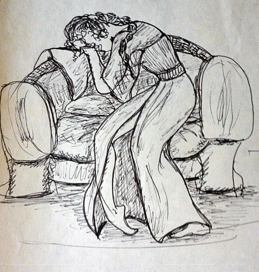 Girl crying by LuciferArcadia on DeviantArt