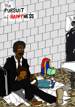 Movie Painting #001 the Pursuit of Happyness