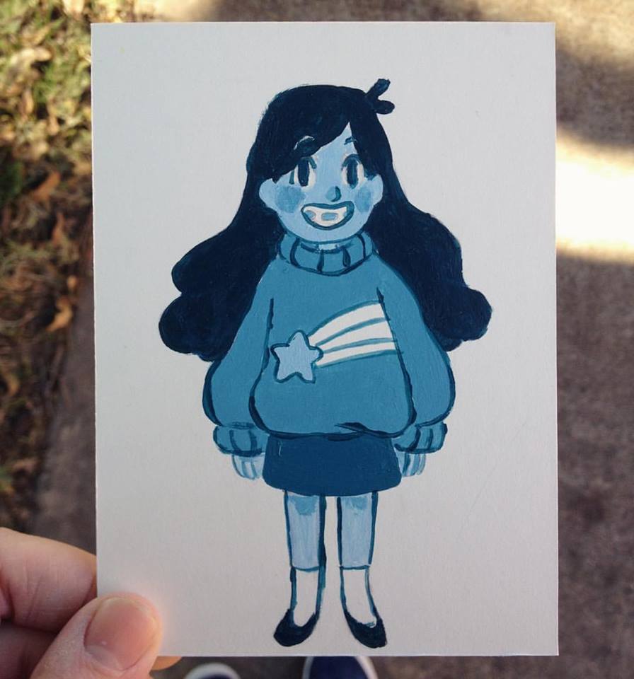 Bitty Blue Mabel