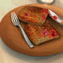 Toast with Jam
