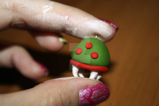 Polymer Clay Metroid