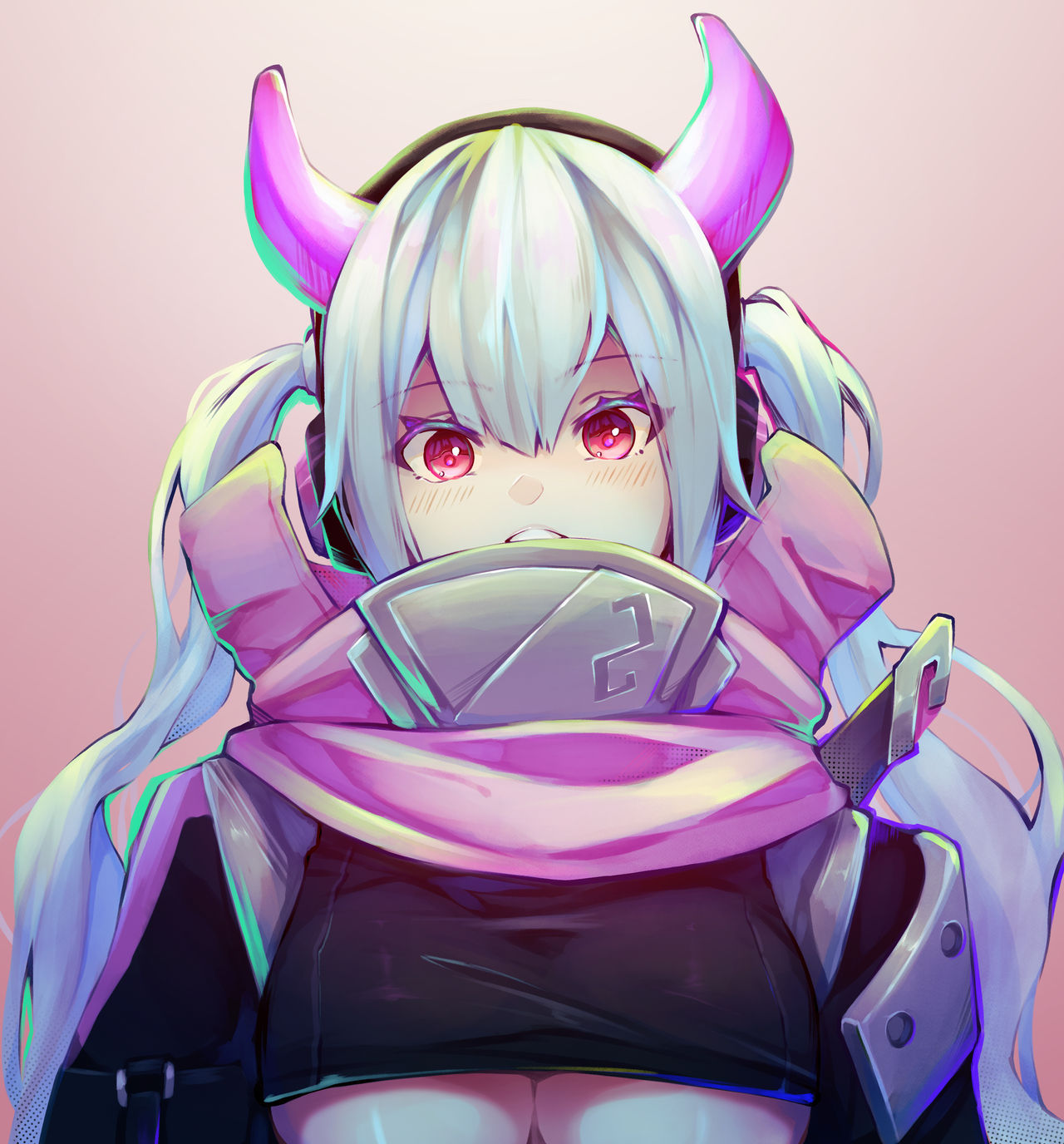 Pink Devil by SouiiiArts on DeviantArt