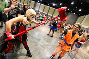 Goku vs Harley quinn