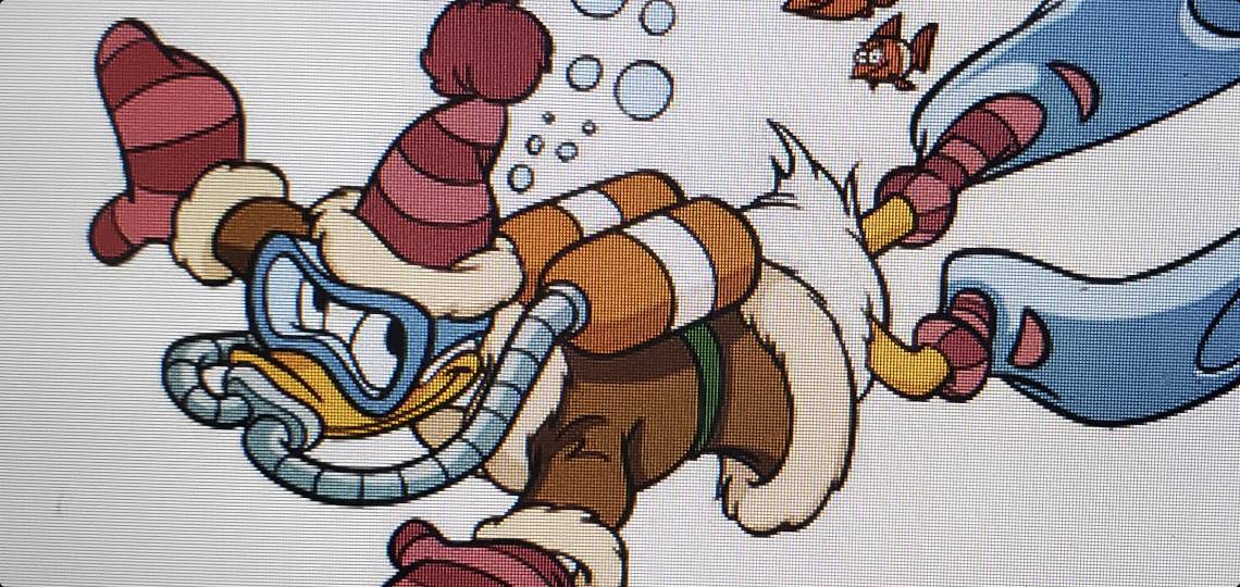 Donald duck underwater clipart 2 by Romanceguy on DeviantArt