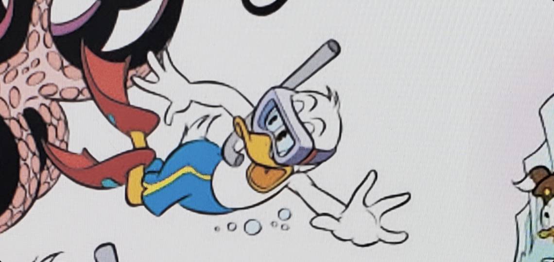 Donald duck underwater clipart 5 by Romanceguy on DeviantArt