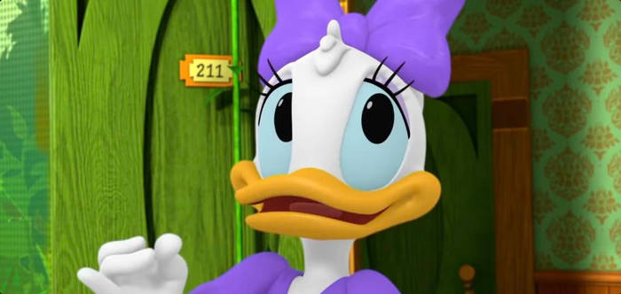 Daisy duck puffy cheeks scene 36 part 122