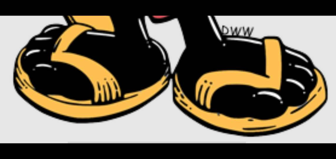 Mickey mouse feet clipart 30 by Romanceguy on DeviantArt
