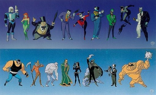 Batman The Animated Series Villains by polskienagrania1990 on DeviantArt