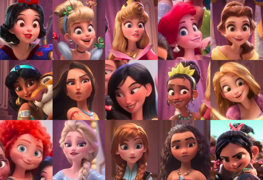 Ralph Breaks the Internet - Disney Princesses by polskienagrania1990 on