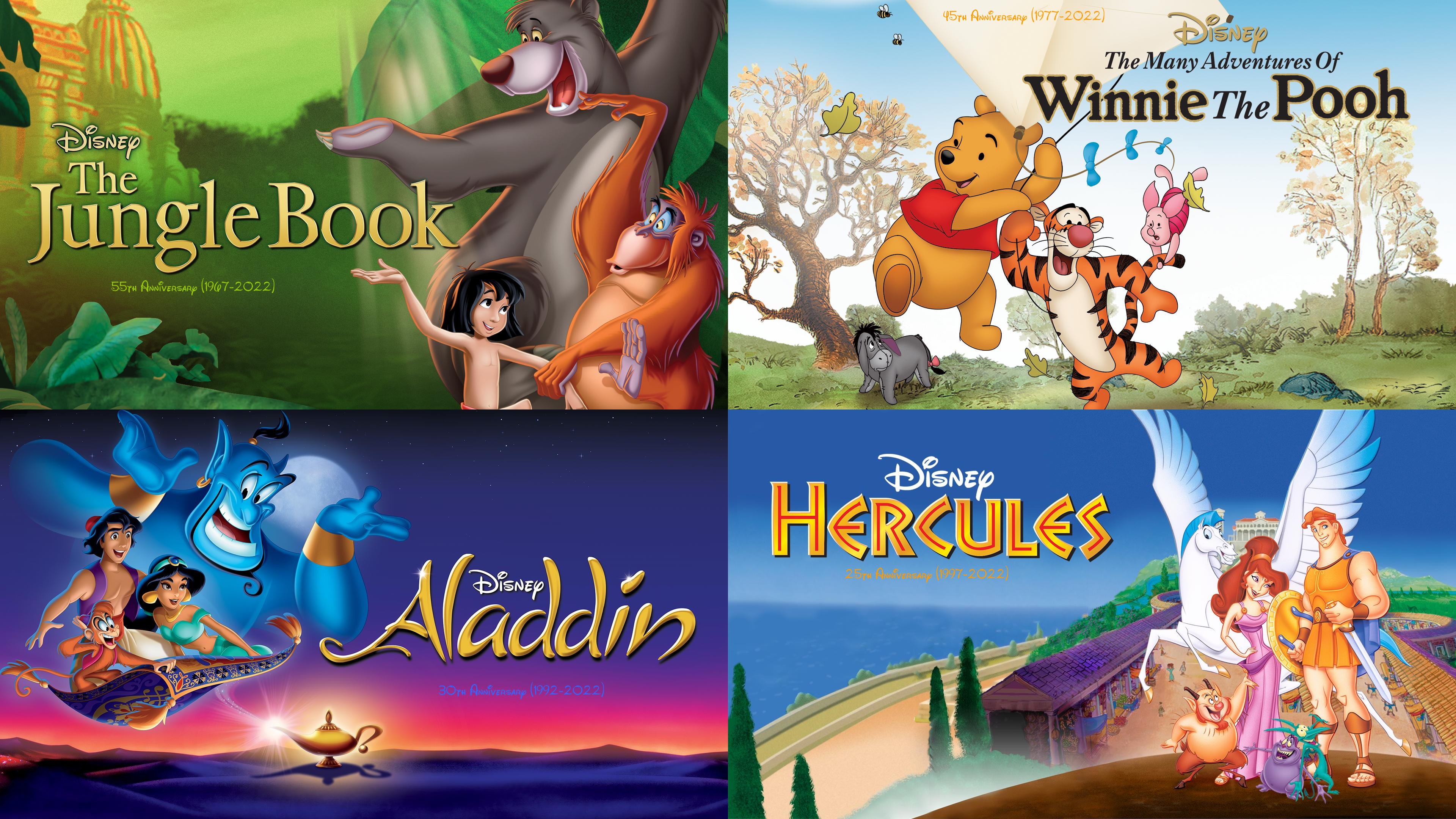 4 Anniversaries of Disney Animated Movies by polskienagrania1990 on  DeviantArt