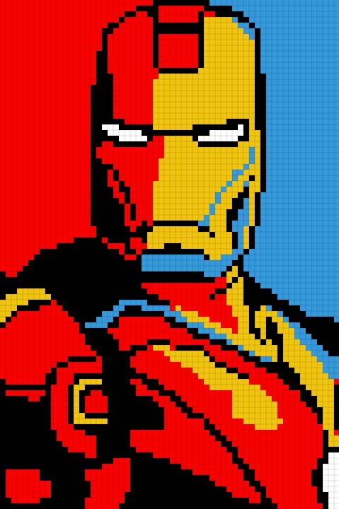 Iron Man Pop Art