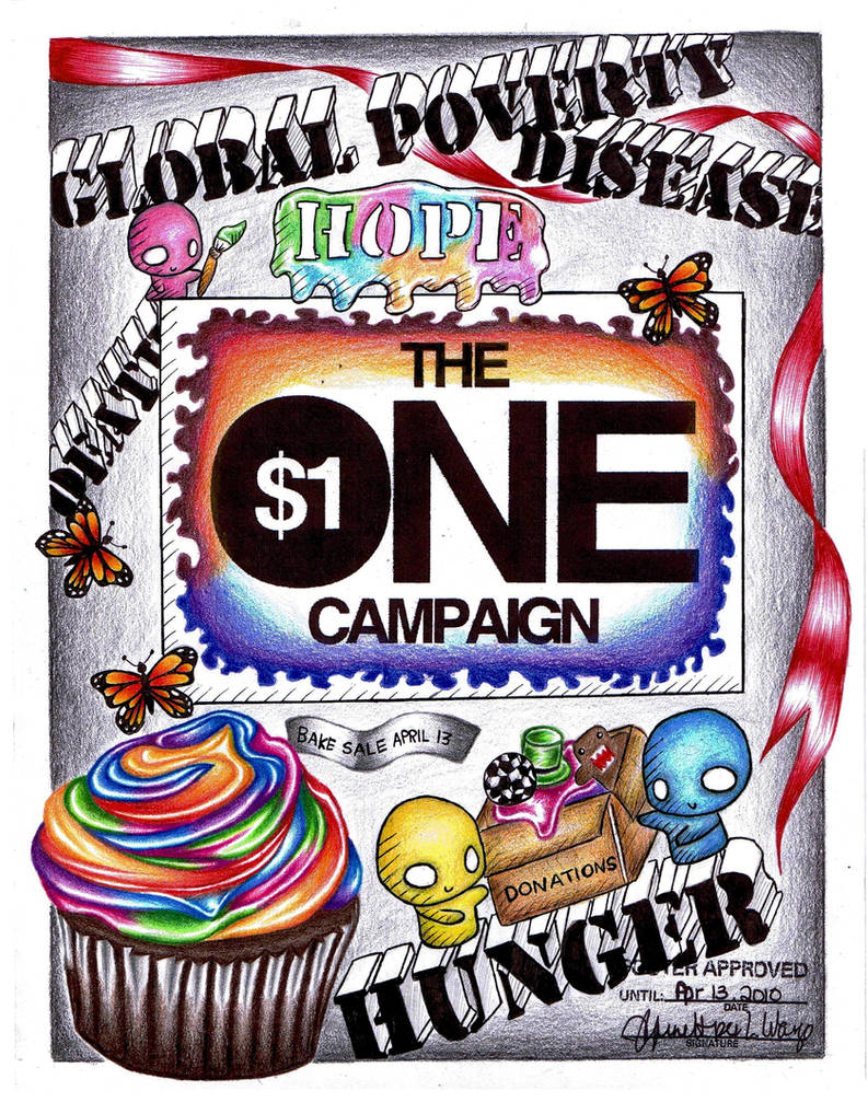One Org The One Campaign Poster by Scarfkitty on DeviantArt