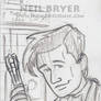 Doctor Who Sketch Cards WIP 11