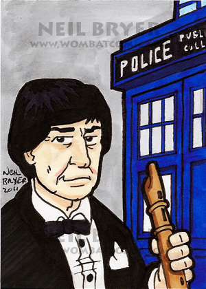 Doctor Who Sketch Cards 2 by WombatOne