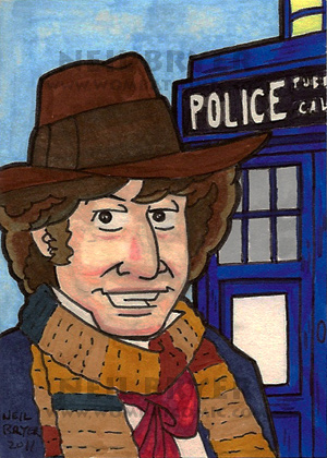 Doctor Who Sketch Cards 4 by WombatOne