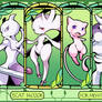 Four MEWTWOs for MEWTWO's Birthday in Etrian Odyss