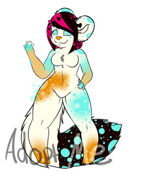 $5 Colorful Spotted Pandacat Adoptable