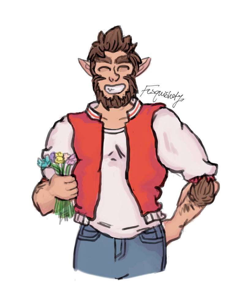 Monster Prom: Scott Howl by fesquishety on DeviantArt