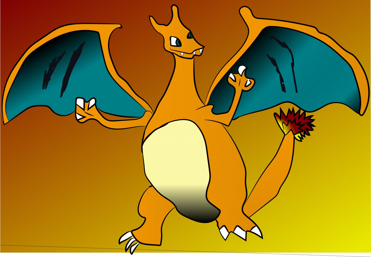 Charizard Refrence Charizard Digital Art by LuzuArt on DeviantArt