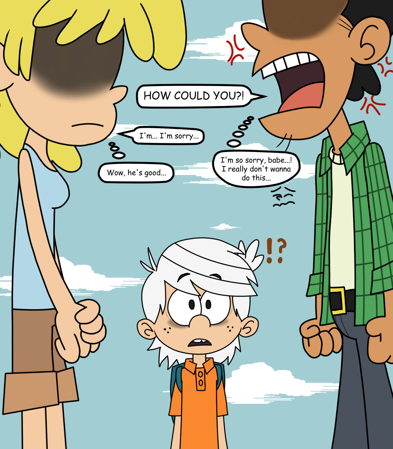 Loud House - The Club Argues with Each Other by dlee1293847 on