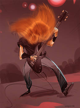 Bangin Bass Player