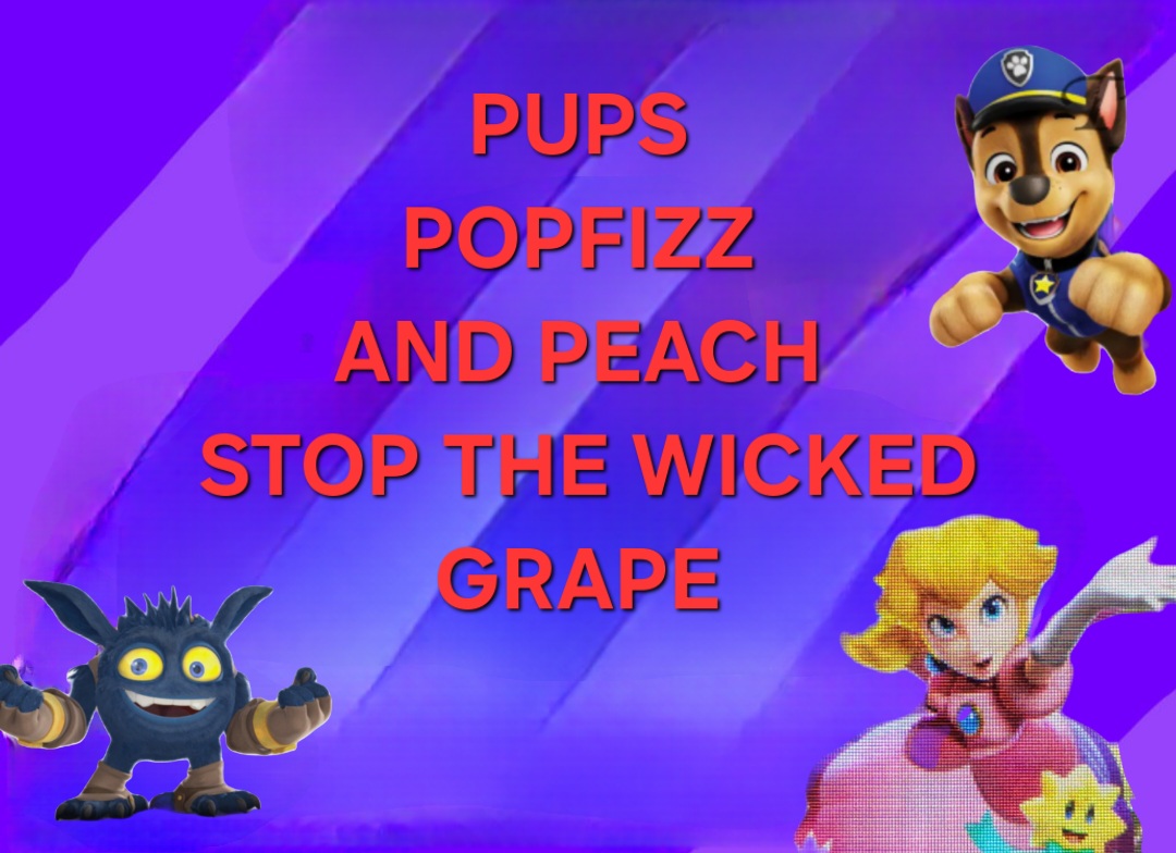 Popfizz Pups PopFizz and Peach stop The Wicked Grape by jennifermcafee on ...