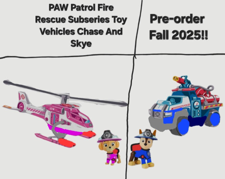 Chase Fire Rescue Fire Rescue Toys Chase And Skyes Veh by jennifermcafee on DeviantArt
