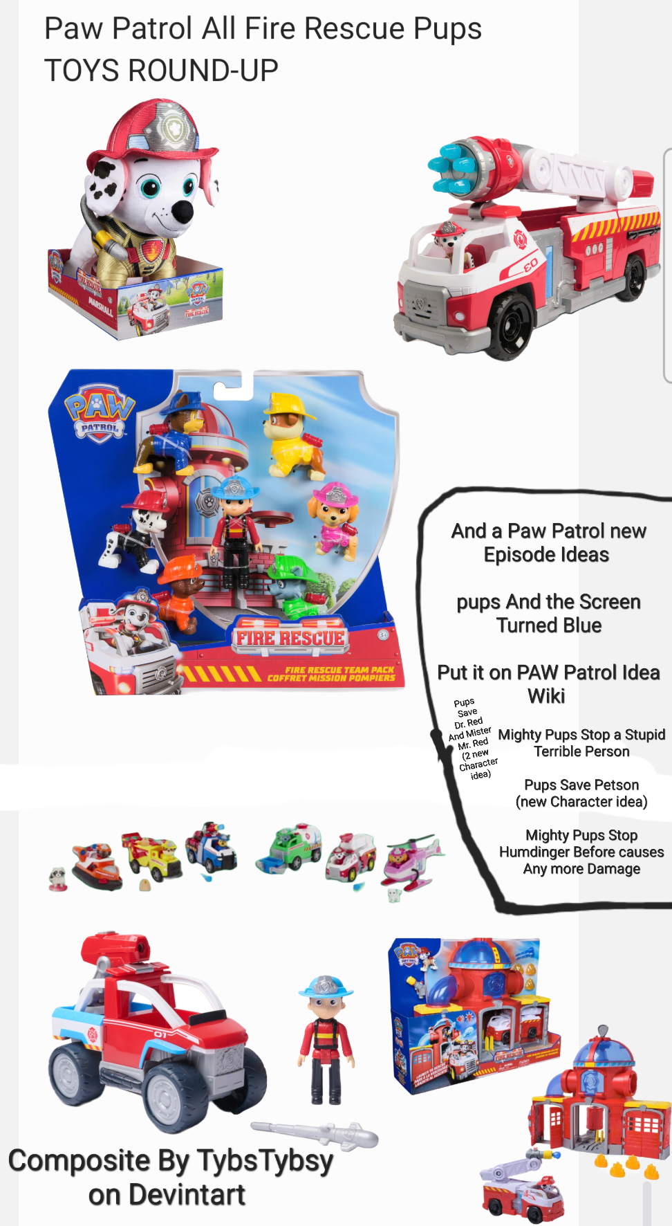 Fire Rescue Pups Paw Patrol All Fire Rescue Pups TOYS ROUND-UP by jennifermcafee on ...