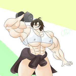 Swole Baltimore (but she skipped legday)