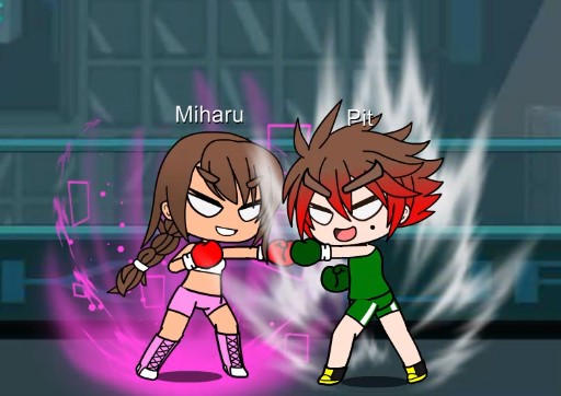 Miharu Vs Pit By Bluesableyebryan by P2000SRG on DeviantArt