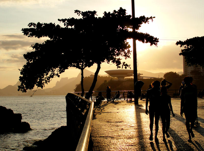 Sunset silhouettes