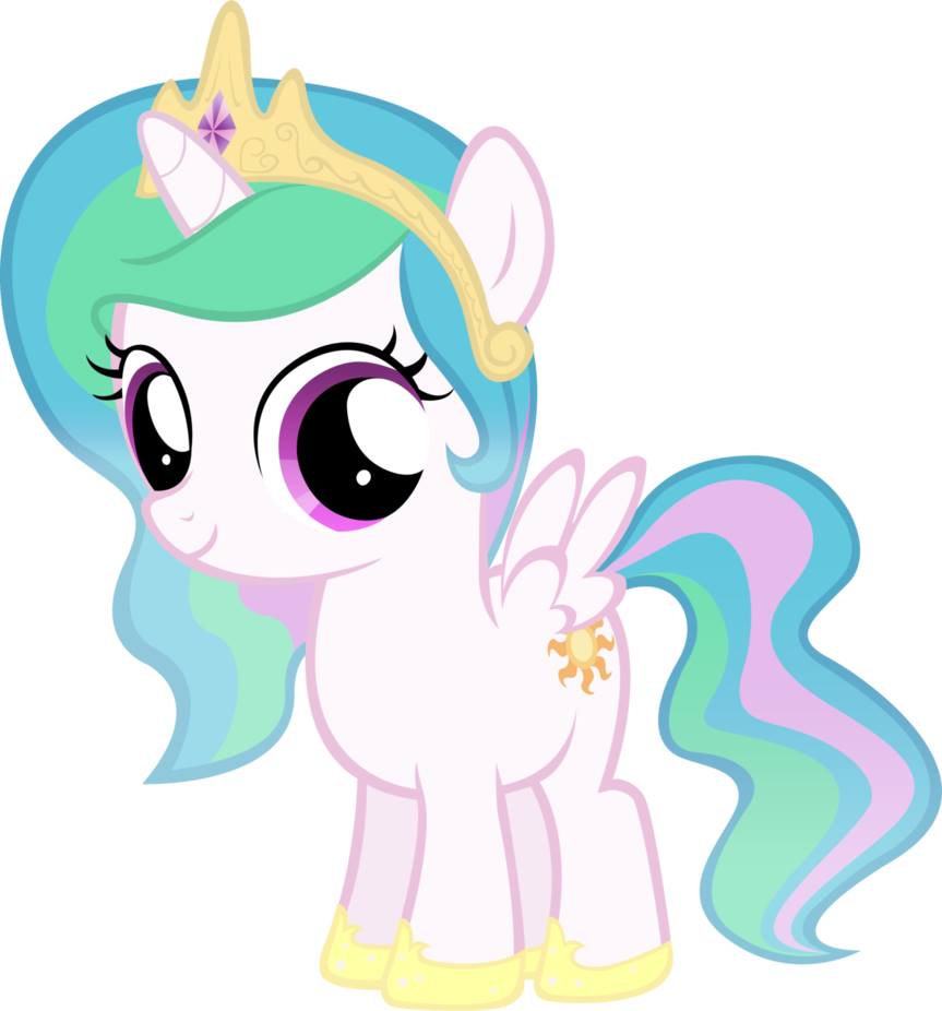 Filly Celestia.