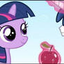 Young Twilight Sparkle and Shining Armor