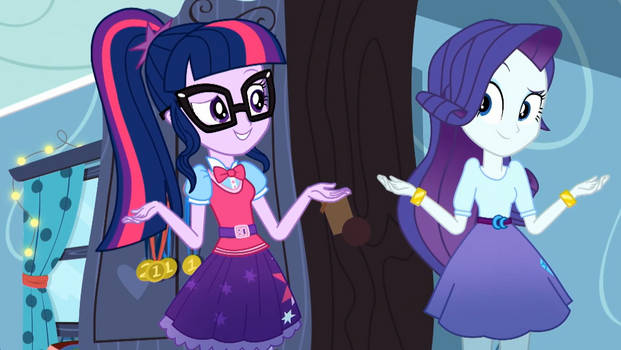 MLP Equestria Girls Leaping off the Page Moments 4