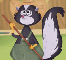 Skunk From Sherlock Yack: Zoo-Detective