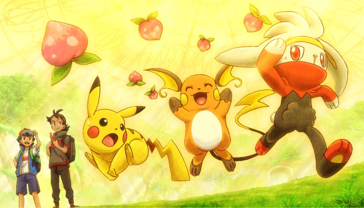 Pikachu X Raboot Pikachu and Raboot end the new Friend by Wakko2010 on DeviantArt
