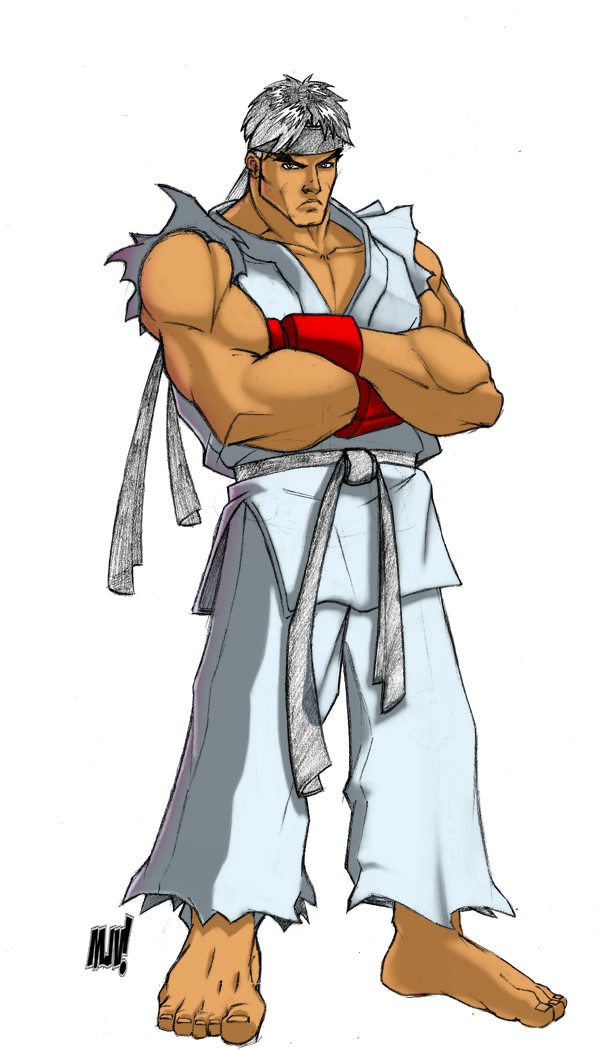 Drawing Practice Ryu Color Practice - Ryu by Animeshun on DeviantArt
